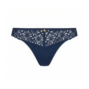 AUBADE tanga Secret Memories Bleu marine - Taille 1