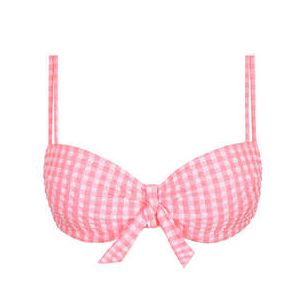 MARIE JO haut de maillot de bain balconnet coques Mary Lynn Blanc/Rose - Taille 85B