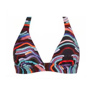 PAIN DE SUCRE haut de maillot de bain triangle push-up Donia Neon Multicolore - Taille XS