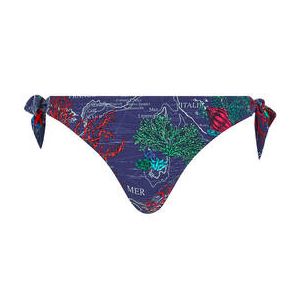 CHANTELLE bas de maillot de bain slip nou&eacute; Icon Bleu/Rouge - Taille 38