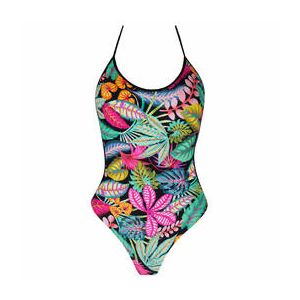 ANTIGEL maillot de bain 1 pièce trikini réversible sans armatures La Forêt Magic Multicolore - Taille S