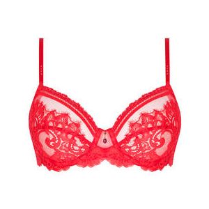 LISE CHARMEL soutien-gorge armatures D&eacute;sirs de Venise Rouge - Taille 85B