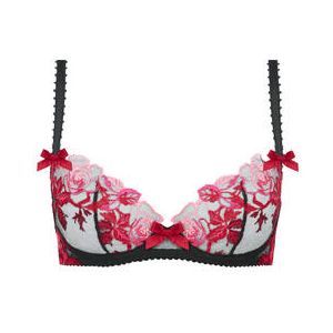 AGENT PROVOCATEUR soutien-gorge corbeille Callypso Noir/Rouge - Taille 85A