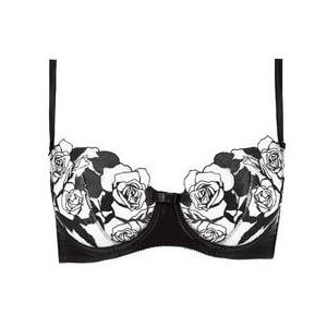 DITA VON TEESE soutien-gorge corbeille Rosabelle Noir - Taille 85B
