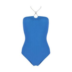 GOTTEX maillot de bain 1 pièce bustier sans armatures Harbourside Bleu - Taille 38
