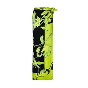 LISE CHARMEL paréo de plage Fleur de Nuit Noir/Vert - Taille TU