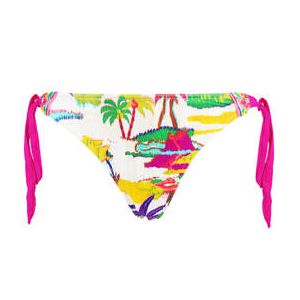 BANANA MOON bas de maillot de bain slip nou&eacute; Riza Sunset Bay Rose/Jaune - Taille S