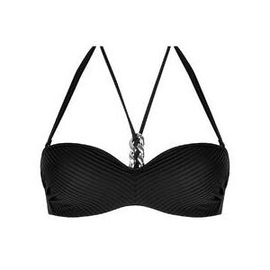 ANTIGEL haut de maillot de bain bandeau coques La Stricto Chic Noir - Taille 85B