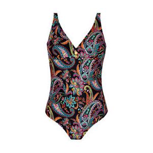 ANTIGEL maillot de bain 1 pièce sans armatures La Bayadère Noir - Taille 85C