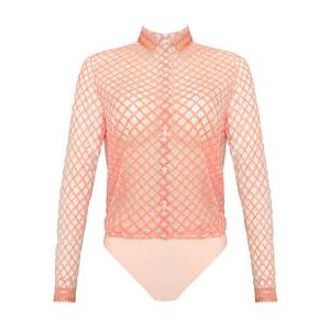 LOUISA BRACQ body chemisier Paco Corail - Taille 36
