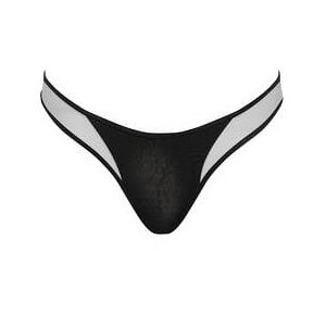 MAISON CLOSE bas de maillot de bain string Minuit Noir - Taille XS