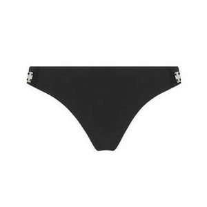 LISE CHARMEL bas de maillot de bain slip taille basse Éclat d'Argent Noir - Taille 36
