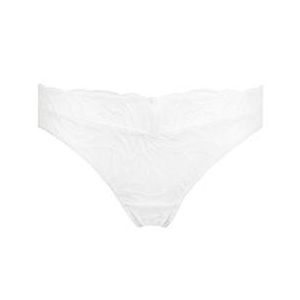GOSSARD tanga en dentelle Lace Soir&eacute;e Blanc - Taille XS