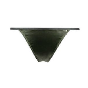 LOVE STORIES tanga Charlotte Wild Emerald Vert/Or - Taille XS