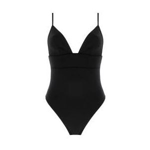 LIVY maillot de bain 1 pièce décolleté plongeant sans armatures Bengal Beach Noir - Taille XS