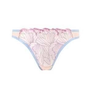 DORA LARSEN tanga Echo Butterfly Bleu/Rose - Taille 34