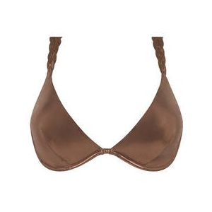 CHANTELLE haut de maillot de bain triangle armatures Shaman Bronze - Taille 90B