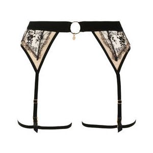 ATELIER AMOUR porte-jarretelles Après-Minuit Noir/Beige - Taille S