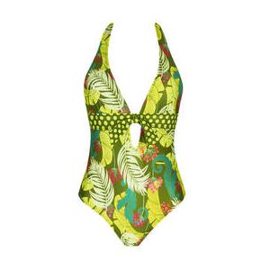 ANTIGEL maillot de bain 1 pièce dos nu sans armatures La Venus Nature Vert - Taille 1