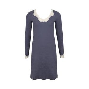 ANTIGEL chemise de nuit manches longues Simply Perfect Bleu nuit - Taille 1