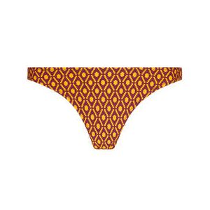 ANTIGEL bas de maillot de bain slip s&eacute;duction La Papoue Marron/Orange - Taille 1