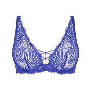 AUBADE soutien-gorge triangle en dentelle Rythm of Desire Bleu - Taille 85B