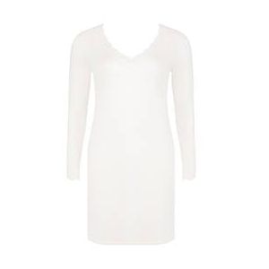 ANTIGEL chemise de nuit manches longues Simply Perfect Nacre - Taille 38