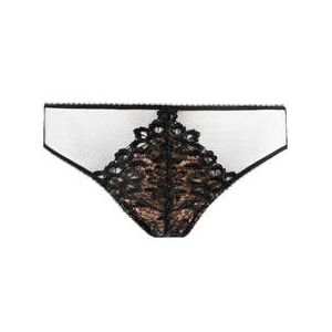 DITA VON TEESE culotte Dahlia Noir opaque - Taille XS