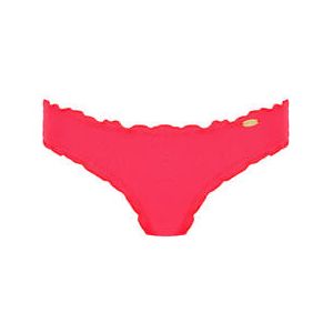 LULI FAMA bas de maillot de bain slip Cosita Buena Rouge - Taille S