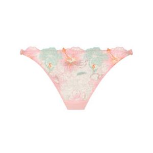 CHANTELLE string en dentelle Pulp Daydream Rose/Bleu - Taille 38