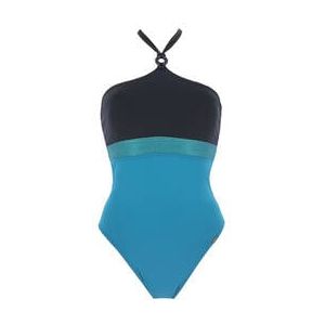 LIVIA maillot de bain 1 pièce bustier Kimya sans armatures Formosa Bleu turquoise - Taille 38