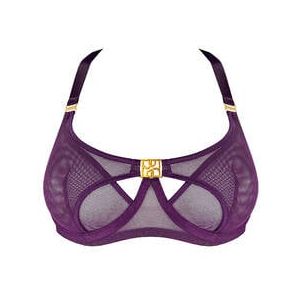 BORDELLE soutien-gorge balconnet Nara Violet foncé - Taille S