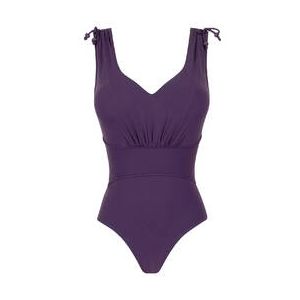 EMPREINTE maillot de bain 1 pièce sans armatures Jetset Violet - Taille 85C