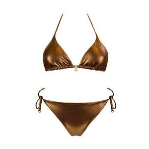 BANANA MOON maillot de bain 2 pièces triangle Cricomassa Lightning Bronze - Taille S