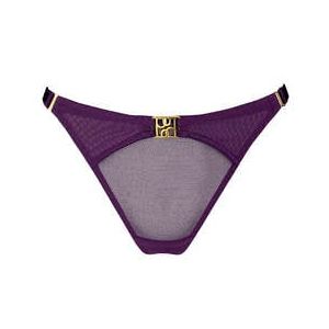 BORDELLE string ficelle Nara Violet foncé - Taille S