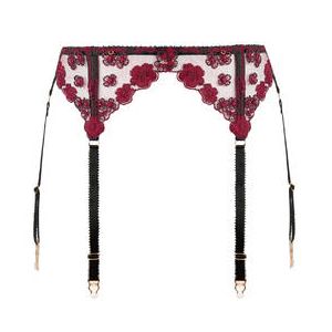 EDGE O' BEYOND porte-jarretelles 6 attaches Sheree Rouge rubis - Taille 1