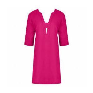 LISE CHARMEL robe de plage en coton Voyage d'Et&eacute; Fuchsia - Taille S