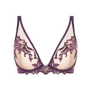 PRELUDE soutien-gorge triangle Venus Violet fonc&eacute; - Taille 85B