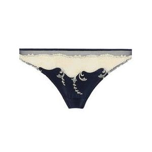 LISE CHARMEL string en soie Splendeur Soie Bleu marine - Taille 0