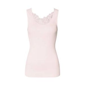 HANRO d&eacute;bardeur en coton Belina Rose p&acirc;le - Taille XS
