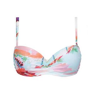 EMPREINTE haut de maillot de bain bandeau Croisette Multicolore - Taille 40/C