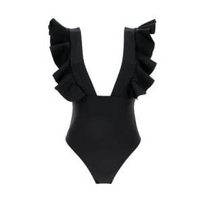 LIVY maillot de bain 1 pièce décolleté plongeant sans armatures East Wave Noir - Taille S