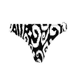 ANTIGEL bas de maillot de bain slip échancré La Balinaise Noir/Blanc - Taille 1
