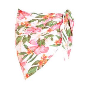 BANANA MOON par&eacute;o de plage Tahiti Blanc/Rose - Taille TU