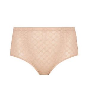 SIMONE P&Eacute;R&Egrave;LE culotte haute lissante en dentelle Plume Rose dor&eacute; - Taille 2