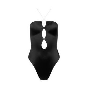 MAISON CLOSE maillot de bain 1 pièce bustier sans armatures Glow Noir - Taille XS