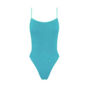 BOND-EYE maillot de bain 1 pi&egrave;ce dos nu Low Palace sans armatures Manaus Bleu turquoise - Taille TU