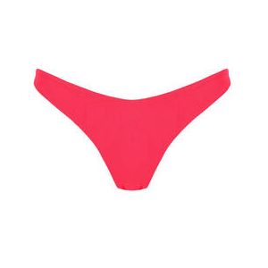 LULI FAMA bas de maillot de bain slip échancré Cosita Buena Rouge - Taille S
