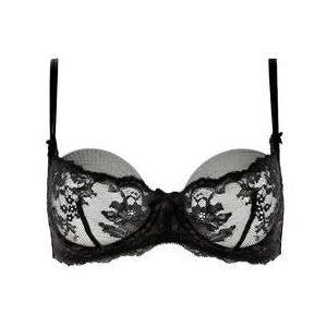 DITA VON TEESE soutien-gorge corbeille en dentelle Yva Noir - Taille 85B