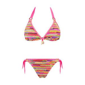 BANANA MOON maillot de bain 2 pi&egrave;ces triangle Likosima Aguilas Multicolore - Taille XS